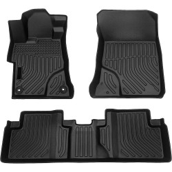 2012-2015 Honda Civic All Weather Custom Car Floor Mats Best TPE Vehicle Floor Liners Automotive Front & Rear Mats PHILTOP®