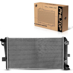 PHILTOP Core Radiator Compatible with 2001-2005 Silverado 2500 HD 6.6T, 2001-2005 Sierra 2500 HD 6.6T, 2001-2005 Silverado 3500 
