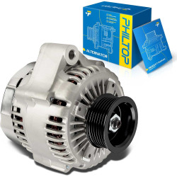 PHILTOP 13835N Alternator Compatible with Acura;1999-2003 TL,2001-2003 CL (105 Amp) Replace for,31100P8EA22, 31100P8EA21, 13835,