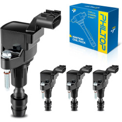 PHILTOP UF491 Ignition Coil Pack, Fits for 2010-2017 Equinox 2.4L, 2008-2014 Malibu 2.4L, 2007-2011 HHR, GMC 2010-2017 Terrain 2