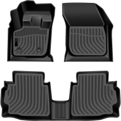2013-2016 Ford Fusion All Weather Custom Car Floor Mats Best TPE Vehicle Floor Liners Automotive Front & Rear Mats PHILTOP®