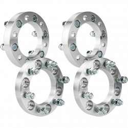 6x5.5 inchs Wheel Spacers 1 inch, M12x1.5 108mm, 4PCS PHILTOP