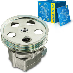PHILTOP 21515 Power Steering Pump with Pulley, Fit for 2010-2012 A4 Quattro, 2010-2012 A5 Quattro, 2010-2012 A4, 2010-2012 A5, R