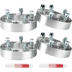 5x5.5" to 5x5" Wheel Adapters 1.5 inchs, 1/2"x20 87.1mm, 4PCS PHILTOP