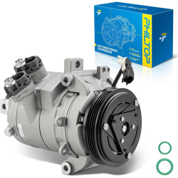 PHILTOP YCC435 Air Conditioner AC Compressor with Clutch for Ford F-150 2018-2020 3.3L, 2015-2017 3.5L, 2015-2016 3.5T