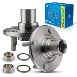 PHILTOP Front Wheel Hub Bearing for 1993-2002 Toyota Corolla, 1998-2002 Chevrolet Prizm, 1993-1997 Geo Prizm, 518507 Hub Assembl