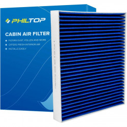 PHILTOP Cabin Air Filter, Replacement for CF11966, Sierra 1500 2019-2023, Silverado 1500 2019-2023, Yukon 2021-2023, Equinox 201