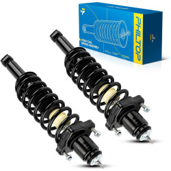 PHILTOP Rear Complete Struts and Shocks Absorber Assembly with Coil Spring Fit For Jeep 2007-2010 Patriot,Jeep 2007-2010 Compass
