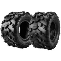 PHILTOP 18x9.5-8 ATV UTV Tires, 4-Ply Super Mud 18x9.5-8 ATV All-Terrain Tires for Riding Mowers, Golf Carts, Off-Road,2 Pcs,Tub
