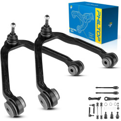 PHILTOP K80826 Control Arm and Ball Joint Assembly Compatible with 1999-2006 Silverado 1500; Sierra 1500, 2000-2006 Tahoe; Subur