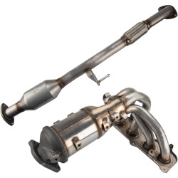 2002-2006 Toyota Camry 2.4L, Front Rear Side, 2-PC Catalytic Converter, EPA Compliant, PHILTOP 16384