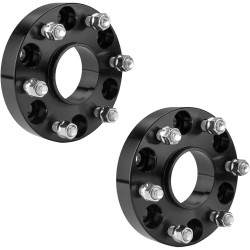 6x5.5 inchs Wheel Spacers 1.25 inchs, M14x1.5 78.1mm, 2PCS PHILTOP