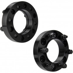 6x5.5 inchs Wheel Spacers 1.25 inchs, M12x1.5 106mm, 2PCS PHILTOP