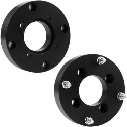 4x4.33" to 4x6.14" Wheel Adapters 1.5 inchs, 3/8"x24 90mm, 2PCS PHILTOP