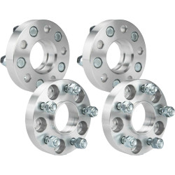 5x4.5 inchs Wheel Spacers 1 inchs, M12x1.25 66.1mm, 4PCS PHILTOP
