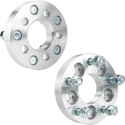 5x3.94" to 5x4.5" Wheel Adapters 1 inchs, M12x1.5 64.1mm, 2PCS PHILTOP