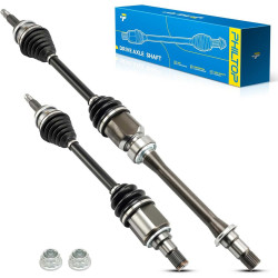 PHILTOP Front CV Axle Shaft Assembly for Camry 2002-2009, Highlander 2001-2007, Solara 2004-2008, 66-5245 66-5247 CV Axle Shafts
