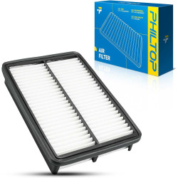 PHILTOP Engine air filter CA10086 Replacement for Hyundai Tucson 2005-2009 &amp; Kia Sportage 2005-2010, 2.0L 2.7L, Rigid Panel