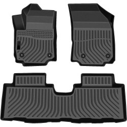 2018-2024 Chevrolet Equinox SUV All Weather Custom Truck Floor Mats Best TPE Vehicle Floor Liners Automotive Front & Rear Mats P
