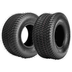 PHILTOP 18x8.5-8 Lawn Mower Tires, 4-Ply Super Mud 18x8.5-8 ATV Tires for Riding Mowers, Golf Carts,2 Pcs,Tubeless (Z-160)