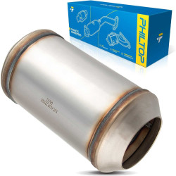 4" Inlet / Outlet, 1-PC Universal Catalytic Converter , W/O O2 Senso, EPA Compliant, PHILTOP 810400