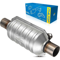 2" Inlet / Outlet, 1-PC Universal Catalytic Converter , 1 O2 Sensor, EPA Compliant, PHILTOP