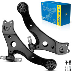 PHILTOP Front Lower Control Arms for Camry 2002-2006, Highlander 2001-2007, RX350 2007-2009, RX330 2004-2006, Solara 2004-2008, 