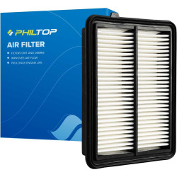 PHILTOP Engine Air Filter CA12315 Replacement for NISSAN 2018-2024 Kicks, 2020-2024 Versa, Rigid Panel Air Filter