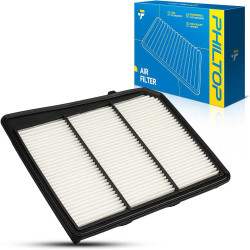 PHILTOP Engine air filter CA12168 Replacement for 2017-2024 Nissan TITAN 5.6L, Rigid Panel