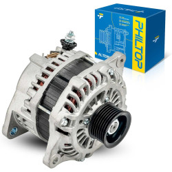 PHILTOP 130A New Alternator Compatible with Nissan, Maxima 2012-2014 2017-2018, Murano 2017-2018, Altima 3.5L 2011-2017, 11557N 