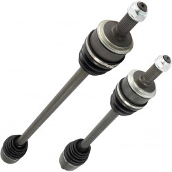 PHILTOP CV Axle Shaft, Front Axle Shaft Joint Assembly Set Fit for 03-07 Accord 2.4L 66-4217,66-4218, Black - 2Pcs