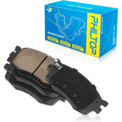 PHILTOP Ceramic Front Brake Pads For Hyundai Accent 2006-2011, 4 Pcs replace # D1156