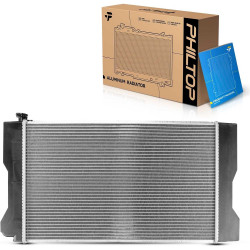 PHILTOP CU13152 Radiator 23-5/8"Core Compatible With 2009-2013 Corolla 1.8L(Japan Built)