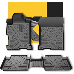 2013-2017 Honda Accord All Weather Custom Car Floor Mats Best TPE Vehicle Floor Liners Automotive Front & Rear Mats PHILTOP®