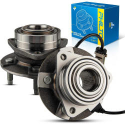 PHILTOP Front Wheel Hub Bearing for 2002-2007 Vue, 2005-2006 Equinox, 2006 Torrent, 513189 Hub Assembly w/ABS 5 Lugs