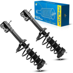 ‌PHILTOP Rear Struts Set for 2013-2015 Venza AWD 2010-2011 Highlander AWD Base 172489/172490 - Direct Replacement Shock Assembly