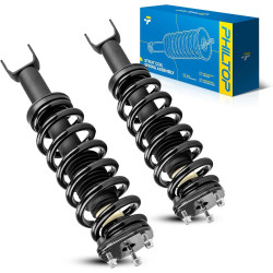 PHILTOP Front Complete Struts and Shocks Absorber Assembly with Coil Spring Fit For Ram 2011-2018 1500,Ram 2019-2024 1500 Classi