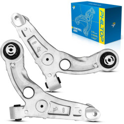 PHILTOP Front Suspension Kit Lower Control Arm Assembly Compatible with Jeep Cherokee 2014 2015 2016 2017 2018 K643179 K643180 2