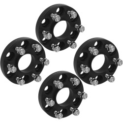 6x4.5 inchs Wheel Spacers 1 inch, M12x1.25 66.1mm, 4PCS PHILTOP
