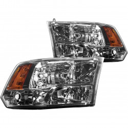 PHILTOP Headlight Assembly for Dodge Ram 1500 2009-2021,Ram 1500 Classic 2019-2023,Ram 2500 2010-2018,Ram 3500 2010-2018,Ram 450