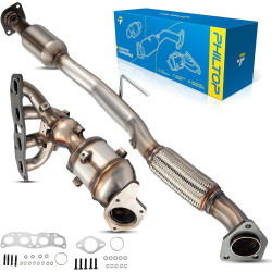 2007-2012 Altima 2.5L, Front Rear Side, 2-PC Catalytic Converter, EPA Compliant, PHILTOP 40800