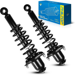PHILTOP Rear Complete Struts Shocks Assembly Shocks Absorbers 1345689L/1345689R Compatible with 2009-2010 Toyota Corolla