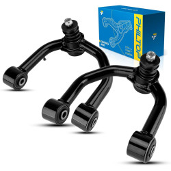 PHILTOP 2PCS 2-4" Lift Front Upper Control Arms for Tacoma 1995-2004, 4Runner 1996-2002, Suspension Kit Adjustable tubular Contr