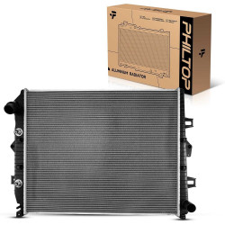 PHILTOP Core Radiator Compatible with 2011-2016 Silverado 2500 HD 6.6T, 2011-2016 Sierra 2500 HD 6.6T, 2011-2016 Silverado 3500 
