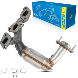 2001-2008 Ford Escape/Mazda Tribute, Front Side, 1-PC Catalytic Converter, EPA Compliant, PHILTOP 30489
