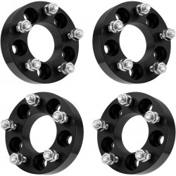 5x4.5" to 5x3.94" Wheel Adapters 1 inchs, M12x1.5 73.1mm, 4PCS PHILTOP