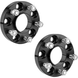 5x4.5 inchs Wheel Spacers 1 inch, 1/2"x20 70.5mm, 2PCS PHILTOP