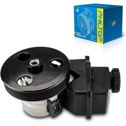 PHILTOP 20-69989 Power Steering Pump Fit For 2006-2011 Impala, 2006-2007 Monte Carlo Power Steering Pump with Reservoir &amp; Pu
