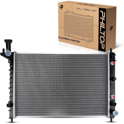 PHILTOP CU13007 Radiator Compatible with 2009-2017 Traverse, 2007-2016 Acadia, 2008-2017 Enclave, 2007-2010 Outlook, 2017 Acadia