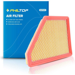 PHILTOP Engine Air Filter, Replacement for CA10465, Equinox 2.4L 2010-2017, Equinox 3.0L 2010-2012, Equinox 3.6L 2013-2017, Terr